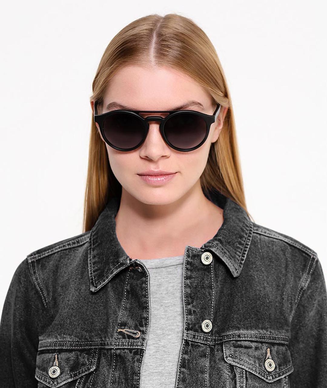 MARC JACOBS Черные пластиковые солнцезащитные очки, фото 8