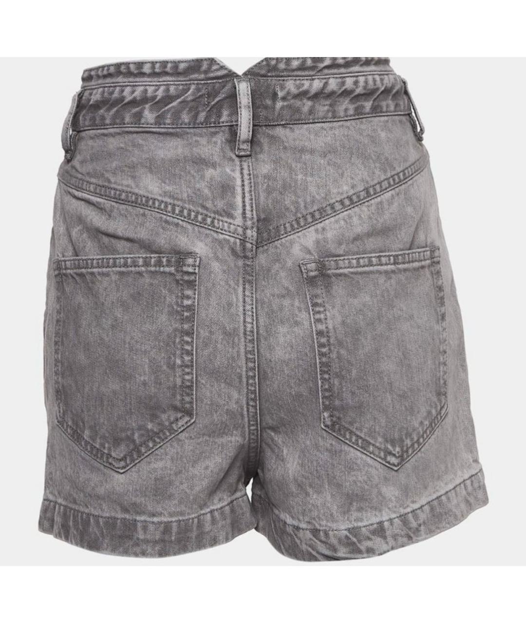 ISABEL MARANT Серые деним шорты, фото 4