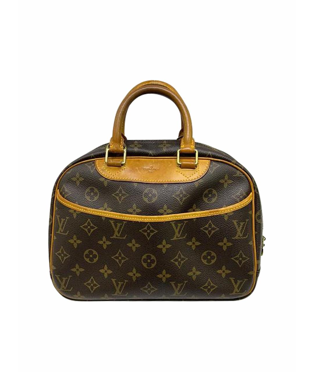LOUIS VUITTON Коричневая сумка с короткими ручками, фото 1