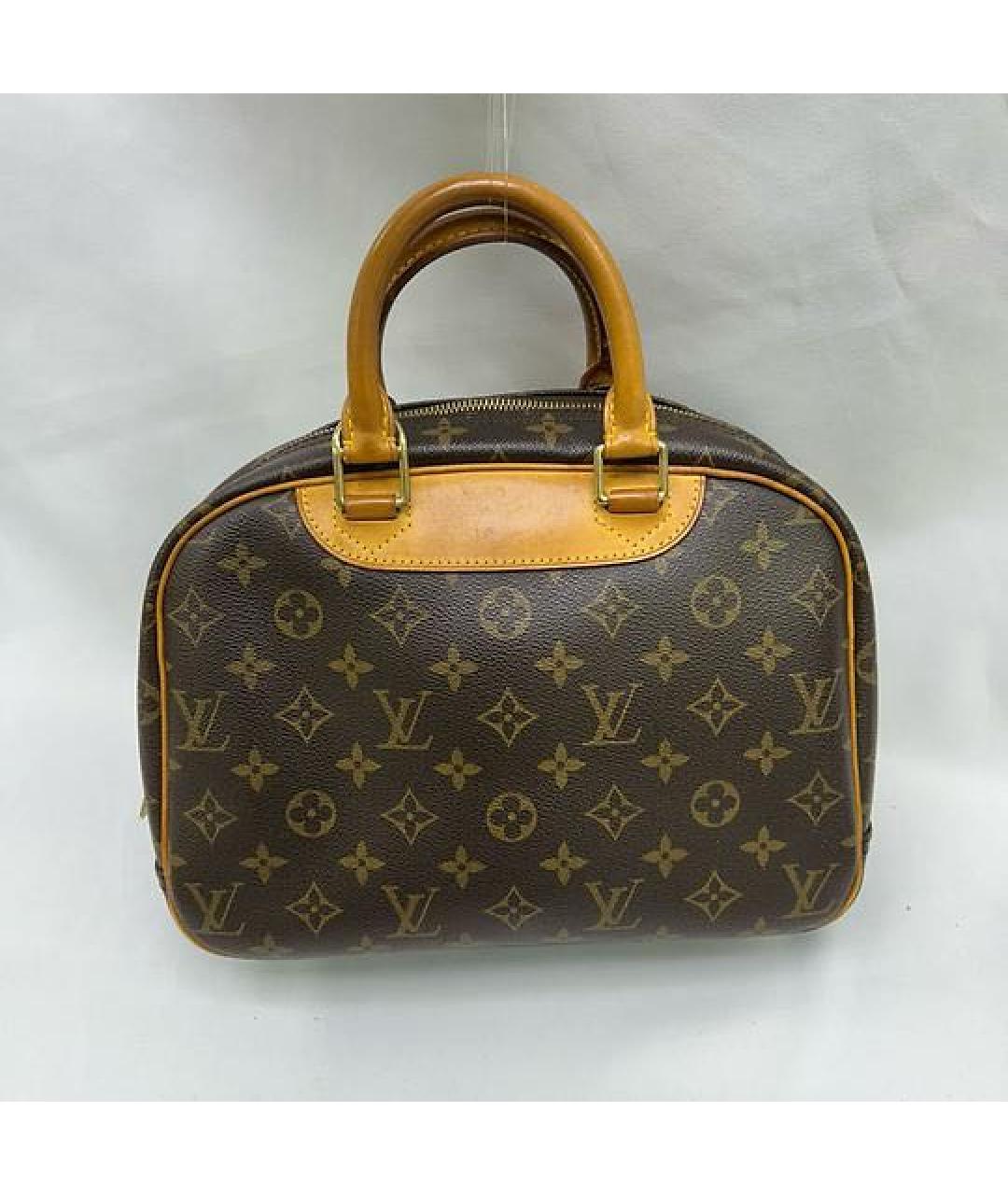 LOUIS VUITTON Коричневая сумка с короткими ручками, фото 2