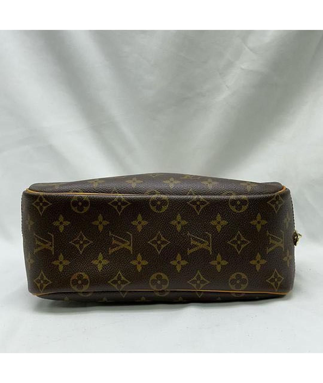 LOUIS VUITTON Коричневая сумка с короткими ручками, фото 4
