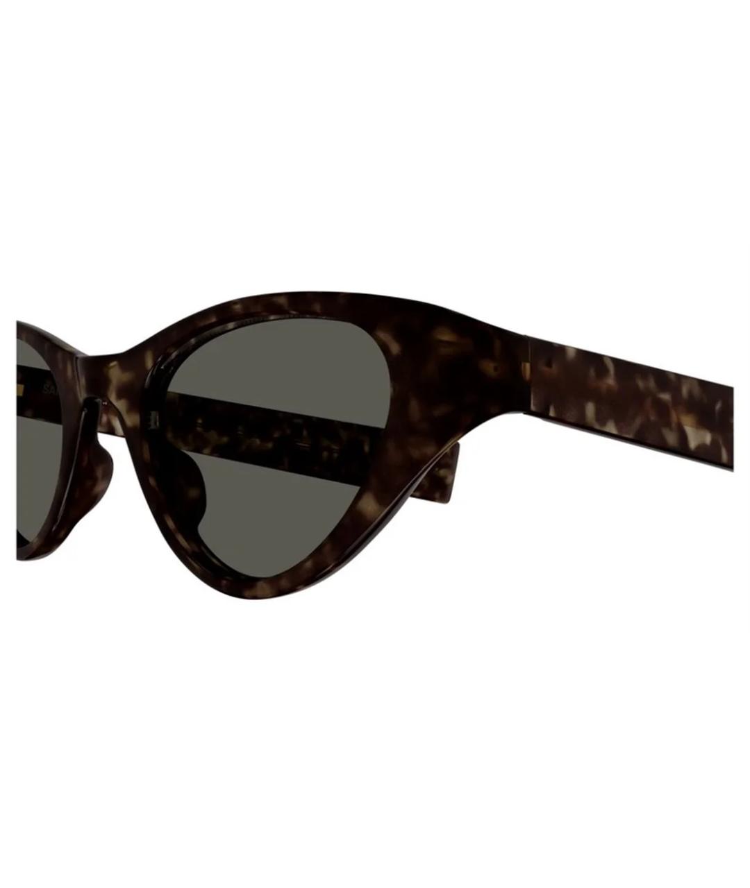 SAINT LAURENT Мульти пластиковые солнцезащитные очки, фото 3