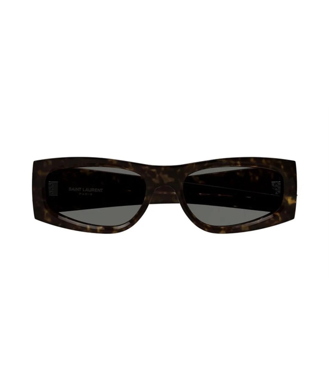 SAINT LAURENT Мульти пластиковые солнцезащитные очки, фото 2