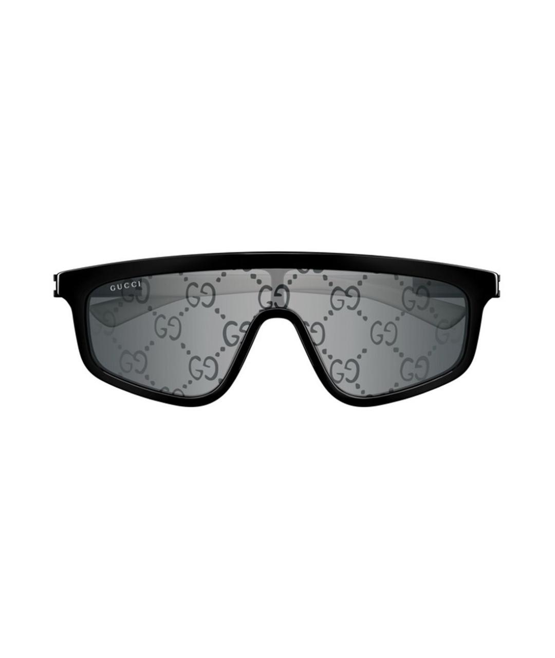 GUCCI Черные пластиковые солнцезащитные очки, фото 2
