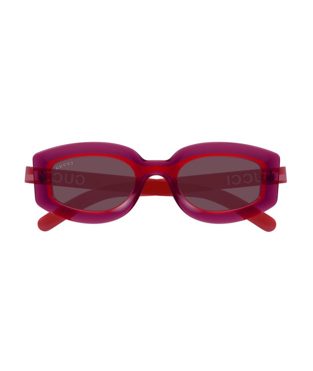 GUCCI Красные солнцезащитные очки, фото 2