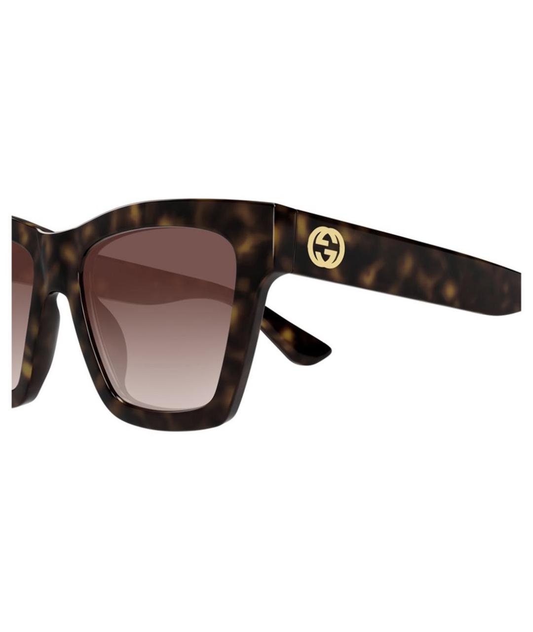 GUCCI Мульти пластиковые солнцезащитные очки, фото 5