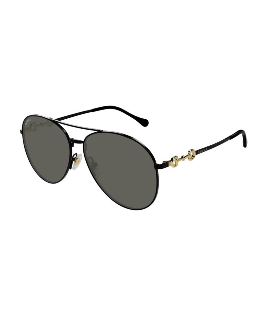 GUCCI Черные солнцезащитные очки, фото 1