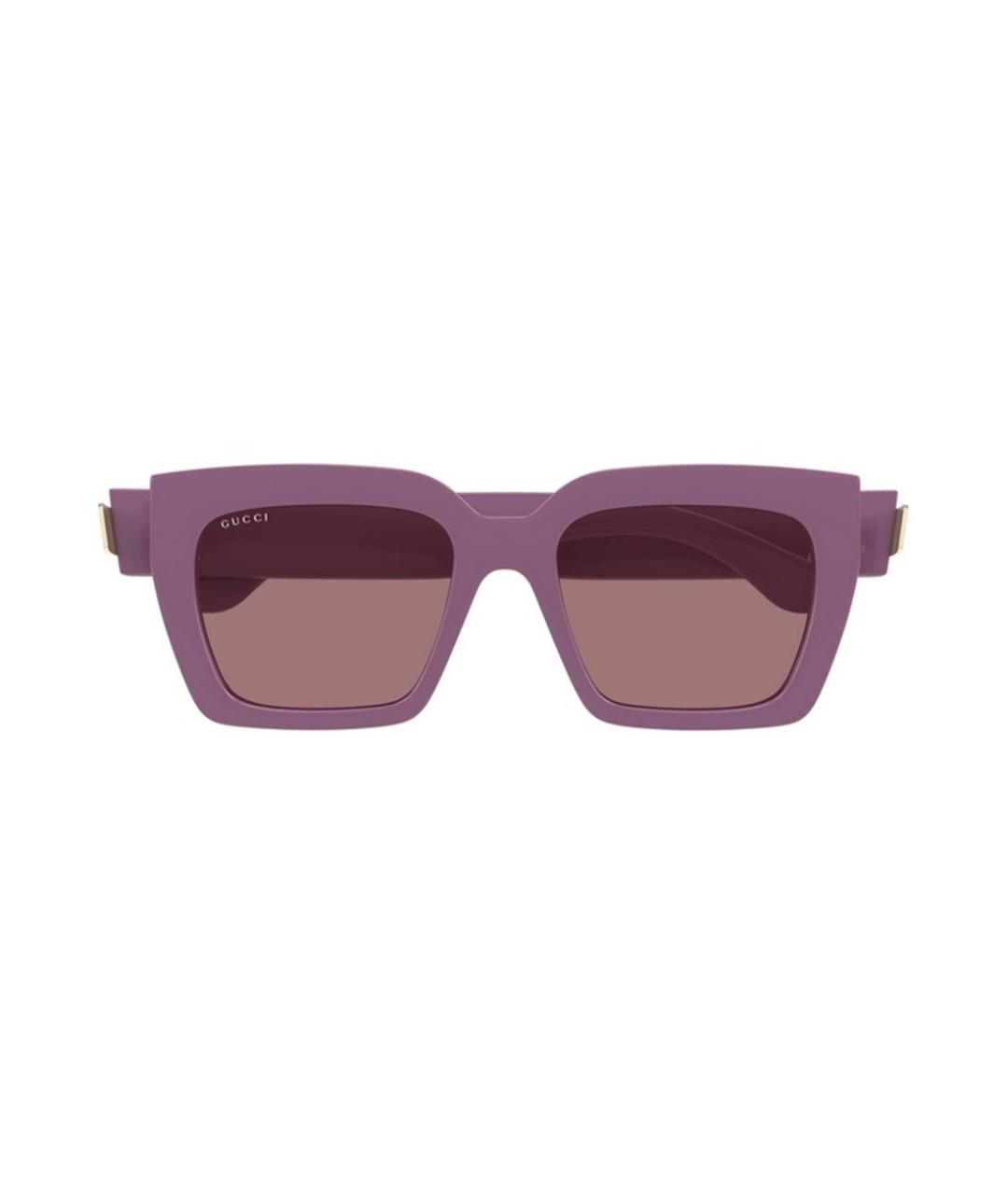 GUCCI Фиолетовые солнцезащитные очки, фото 2