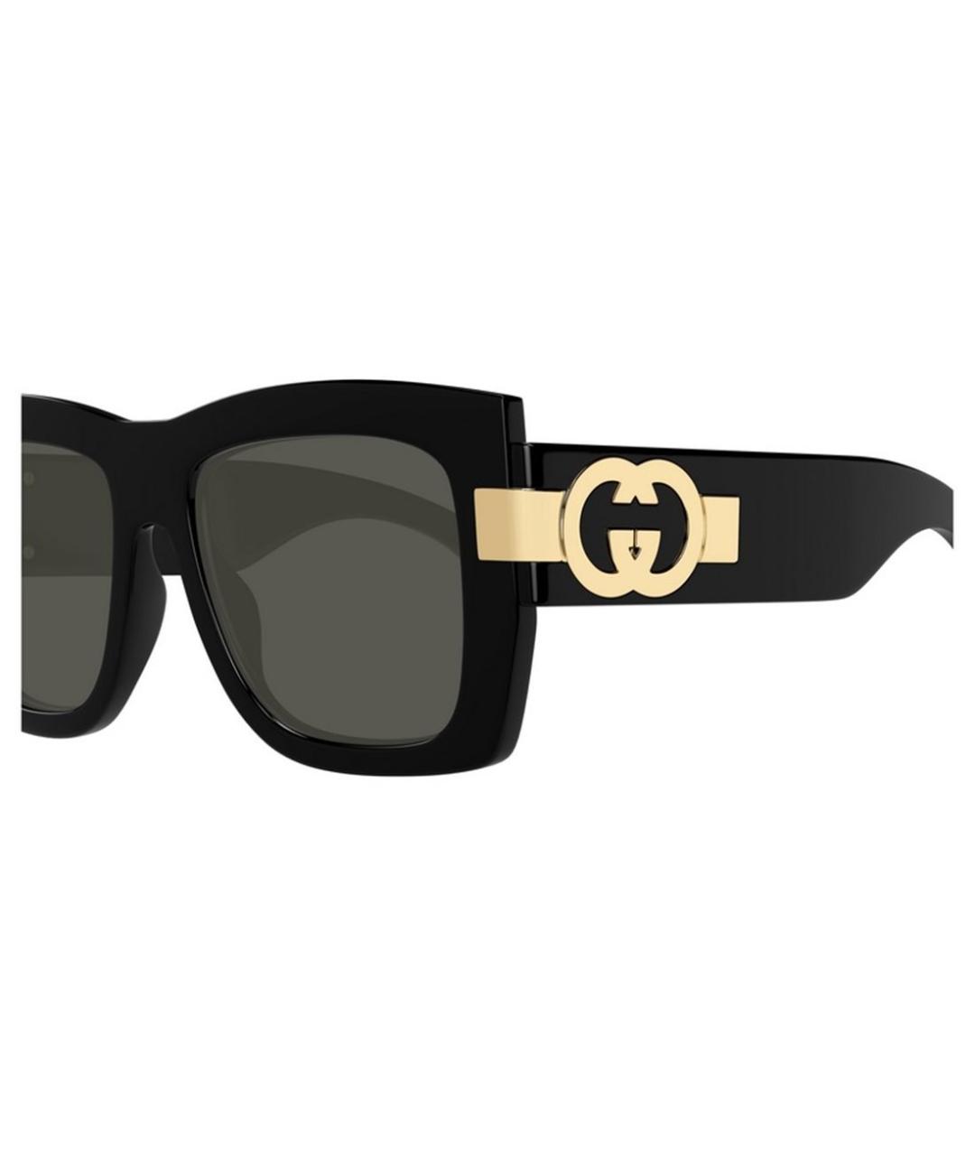 GUCCI Черные солнцезащитные очки, фото 3