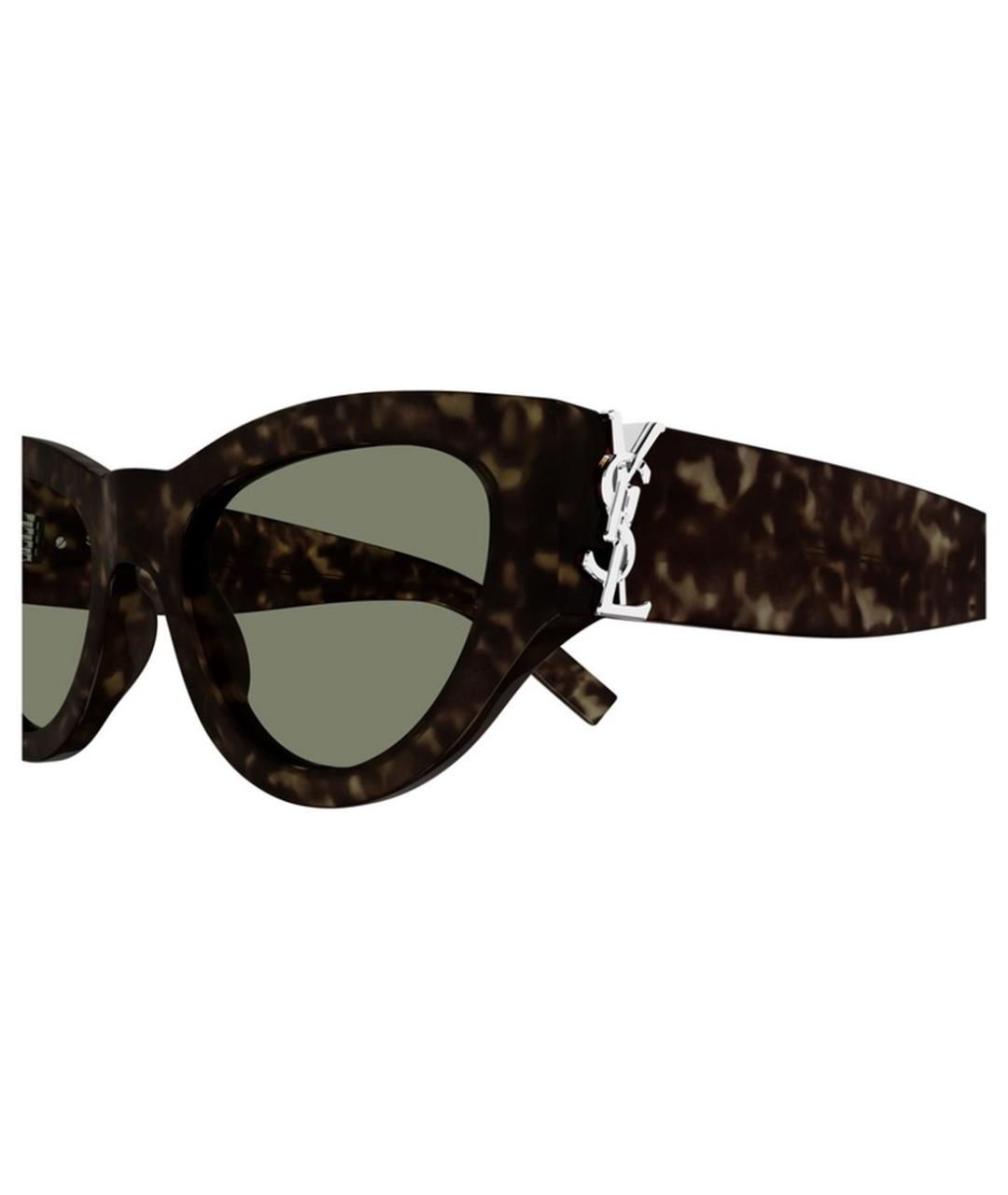 SAINT LAURENT Мульти пластиковые солнцезащитные очки, фото 5