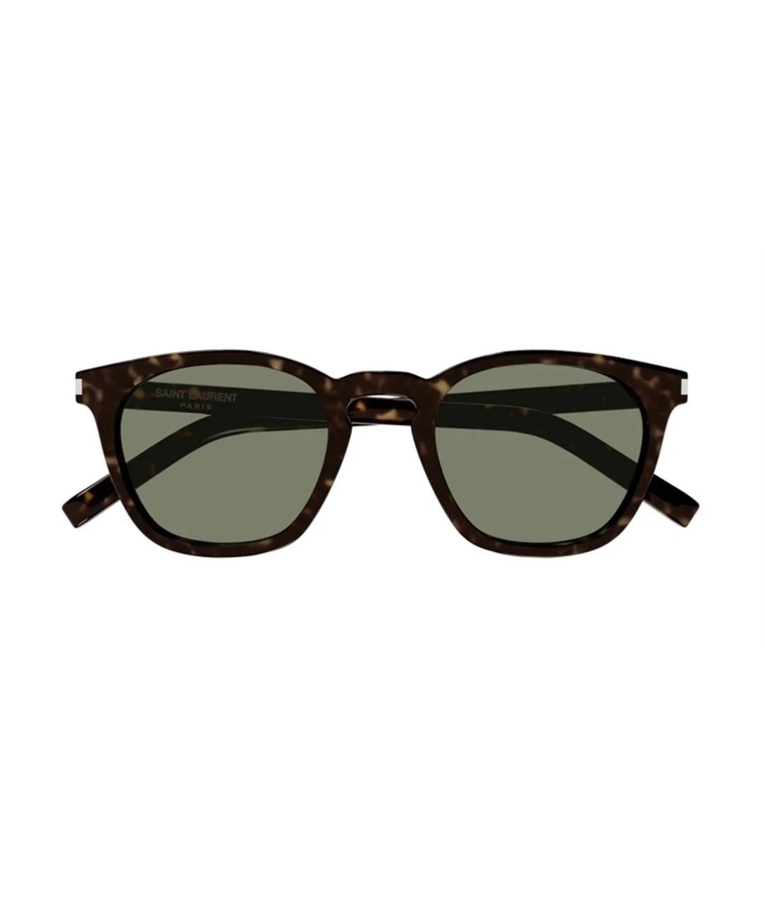 SAINT LAURENT Мульти пластиковые солнцезащитные очки, фото 2