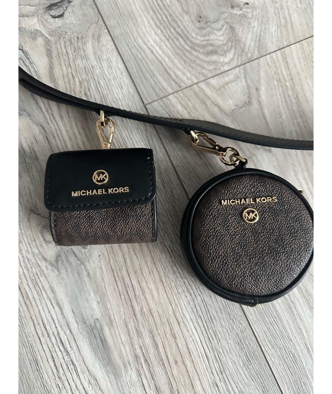 MICHAEL MICHAEL KORS Черная сумка через плечо, фото 4