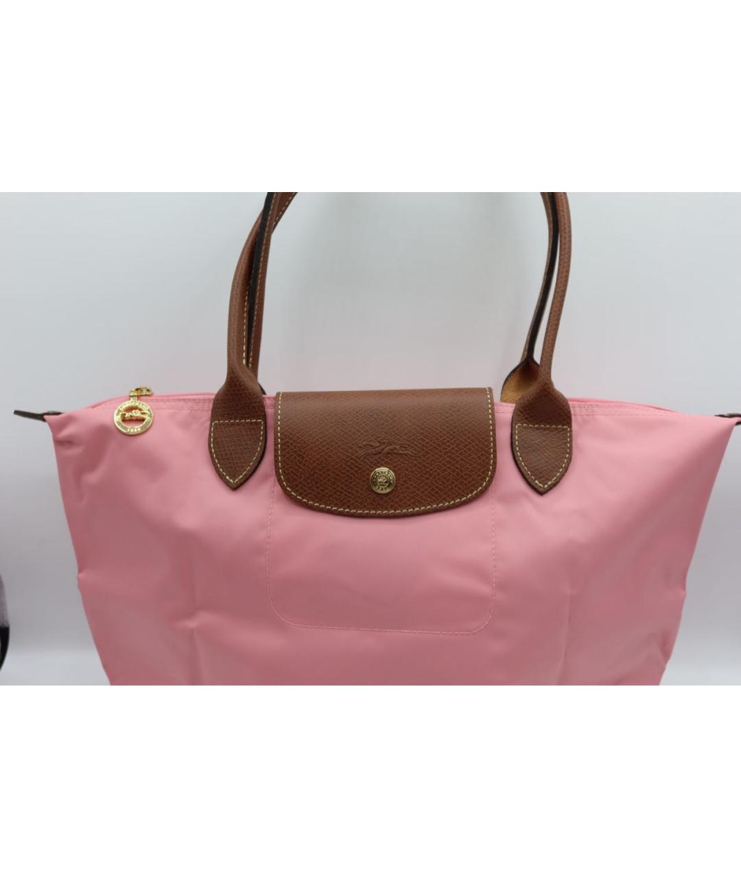 LONGCHAMP Розовая сумка тоут, фото 2
