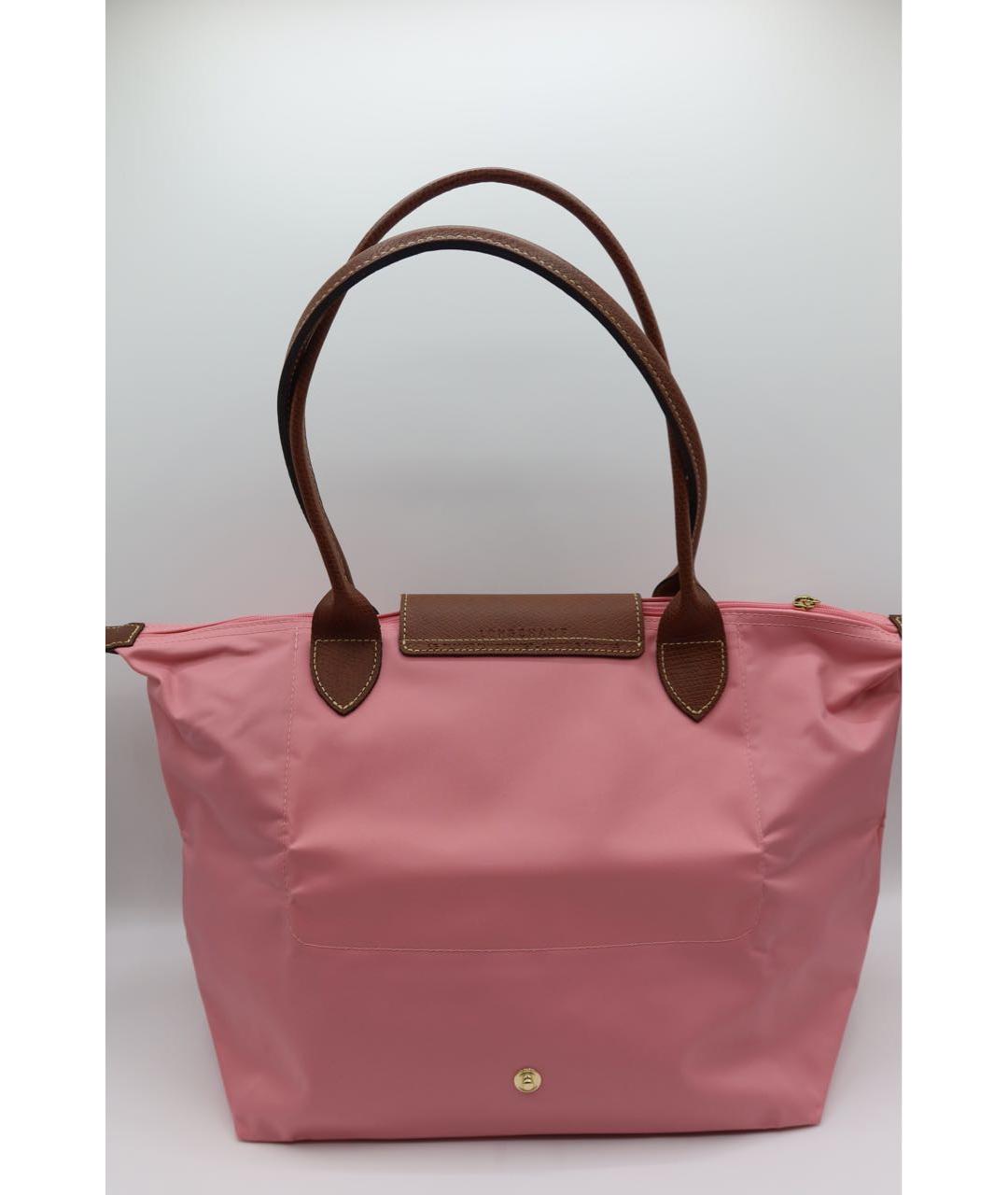 LONGCHAMP Розовая сумка тоут, фото 4
