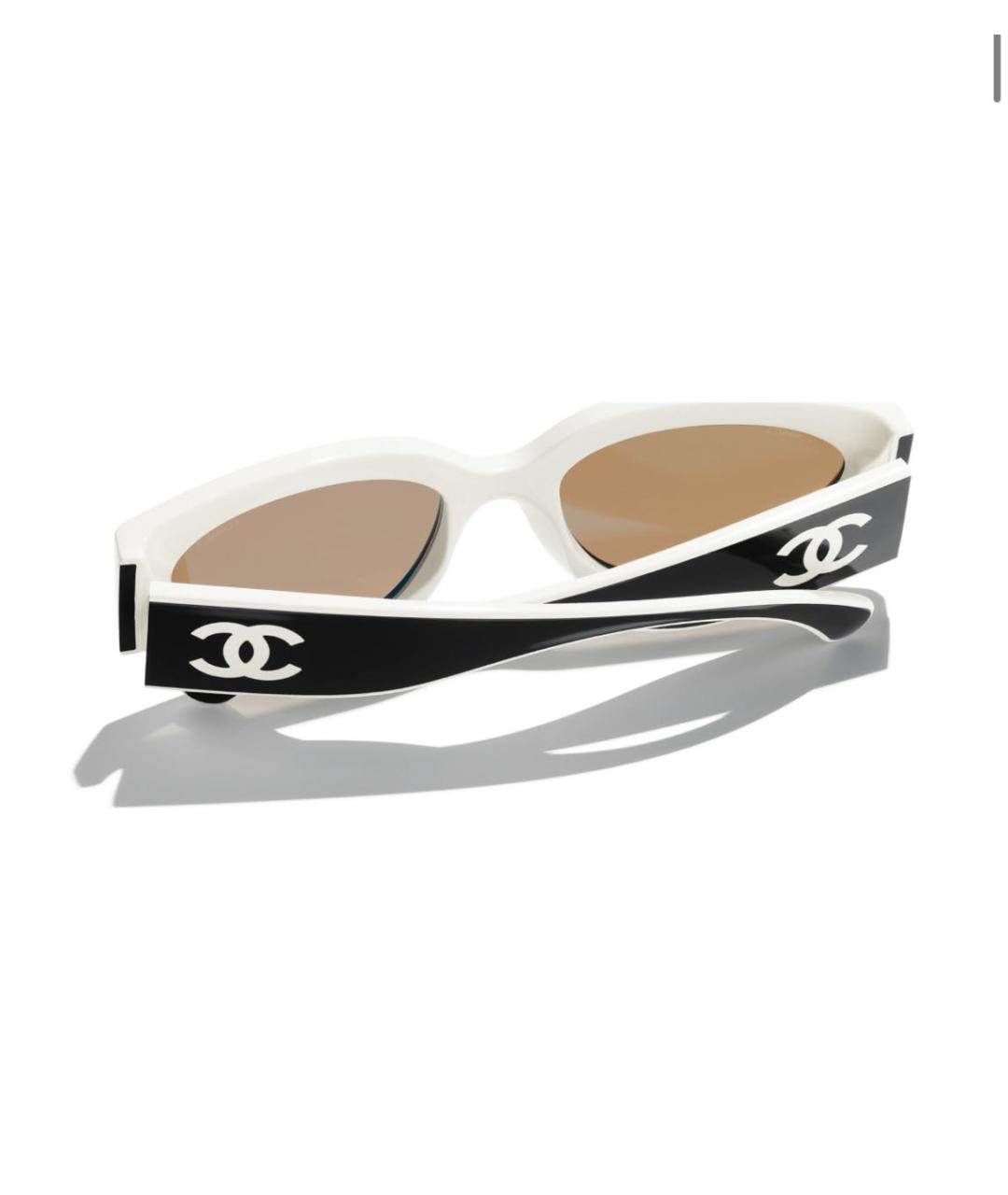 CHANEL Черные пластиковые солнцезащитные очки, фото 2