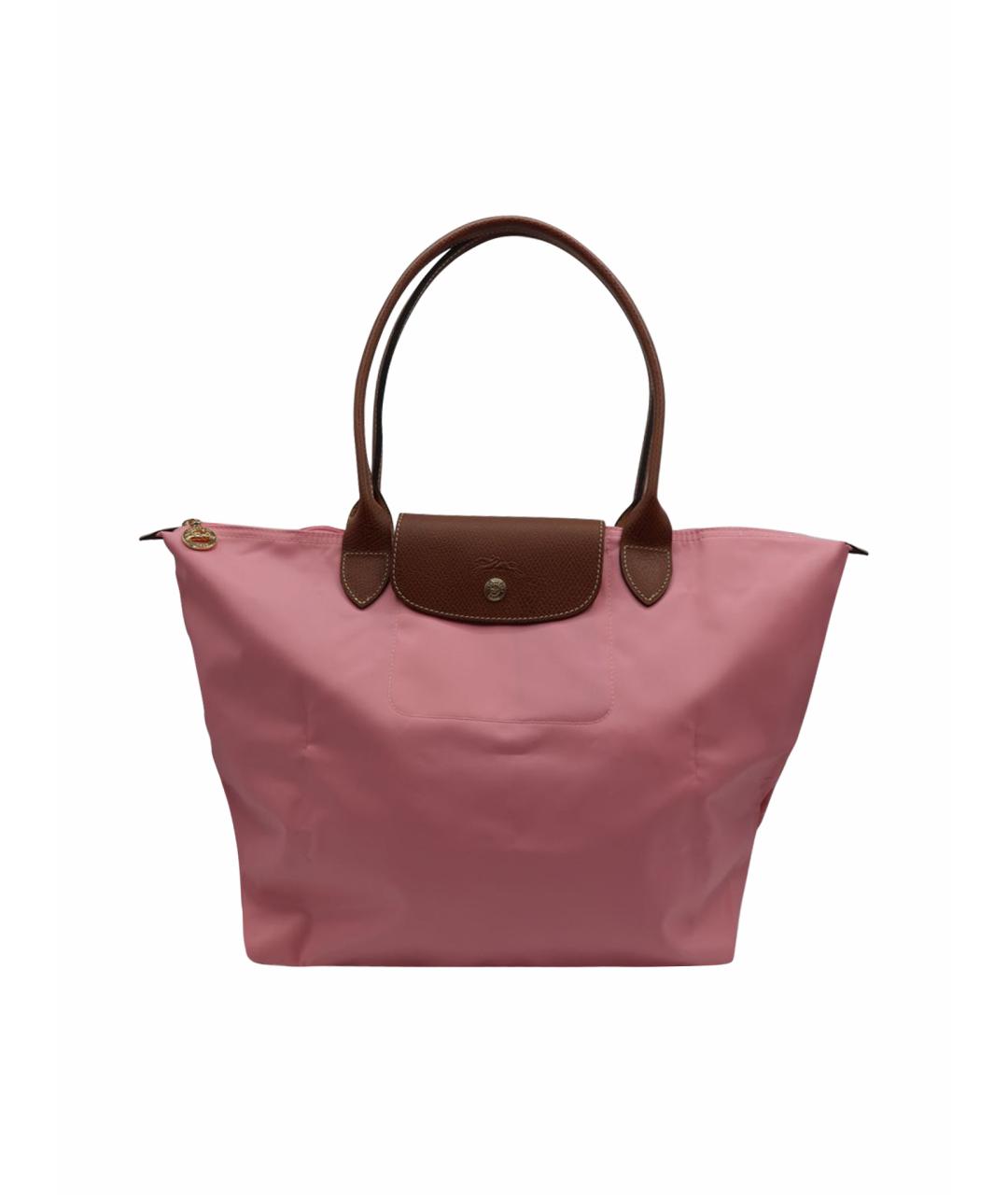 LONGCHAMP Розовая сумка тоут, фото 1