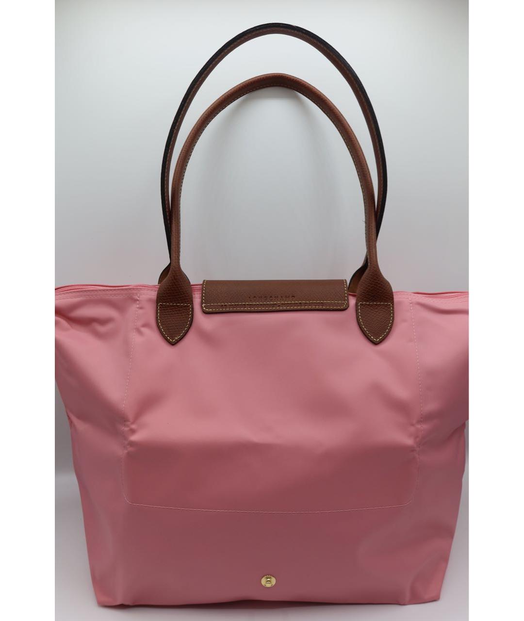 LONGCHAMP Розовая сумка тоут, фото 4