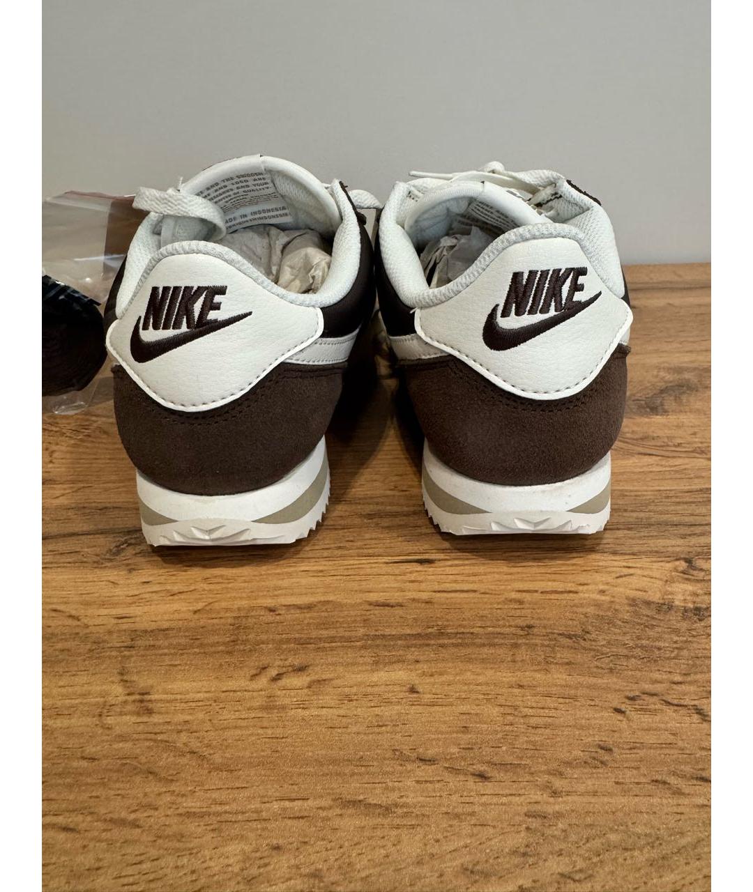 NIKE Коричневые текстильные кроссовки, фото 7