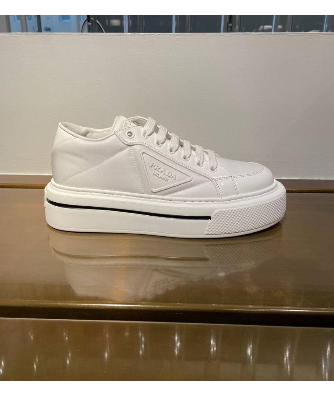 PRADA Белые кеды, фото 9