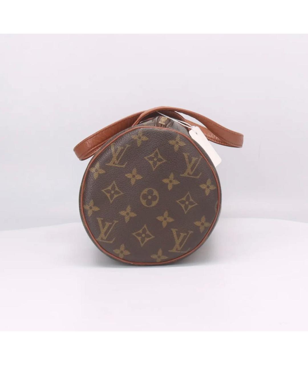 LOUIS VUITTON Коричневая сумка с короткими ручками, фото 4