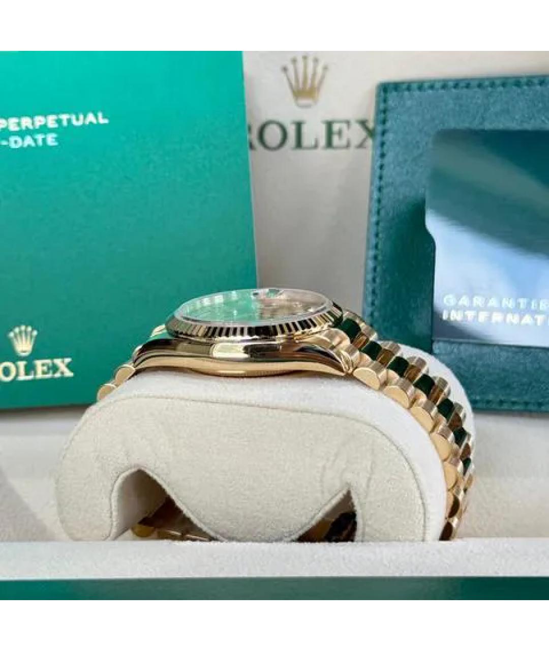 ROLEX Золотые часы из желтого золота, фото 7