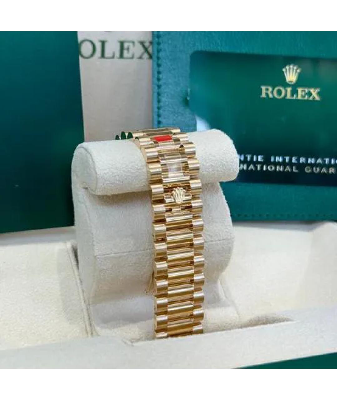 ROLEX Золотые часы из желтого золота, фото 8