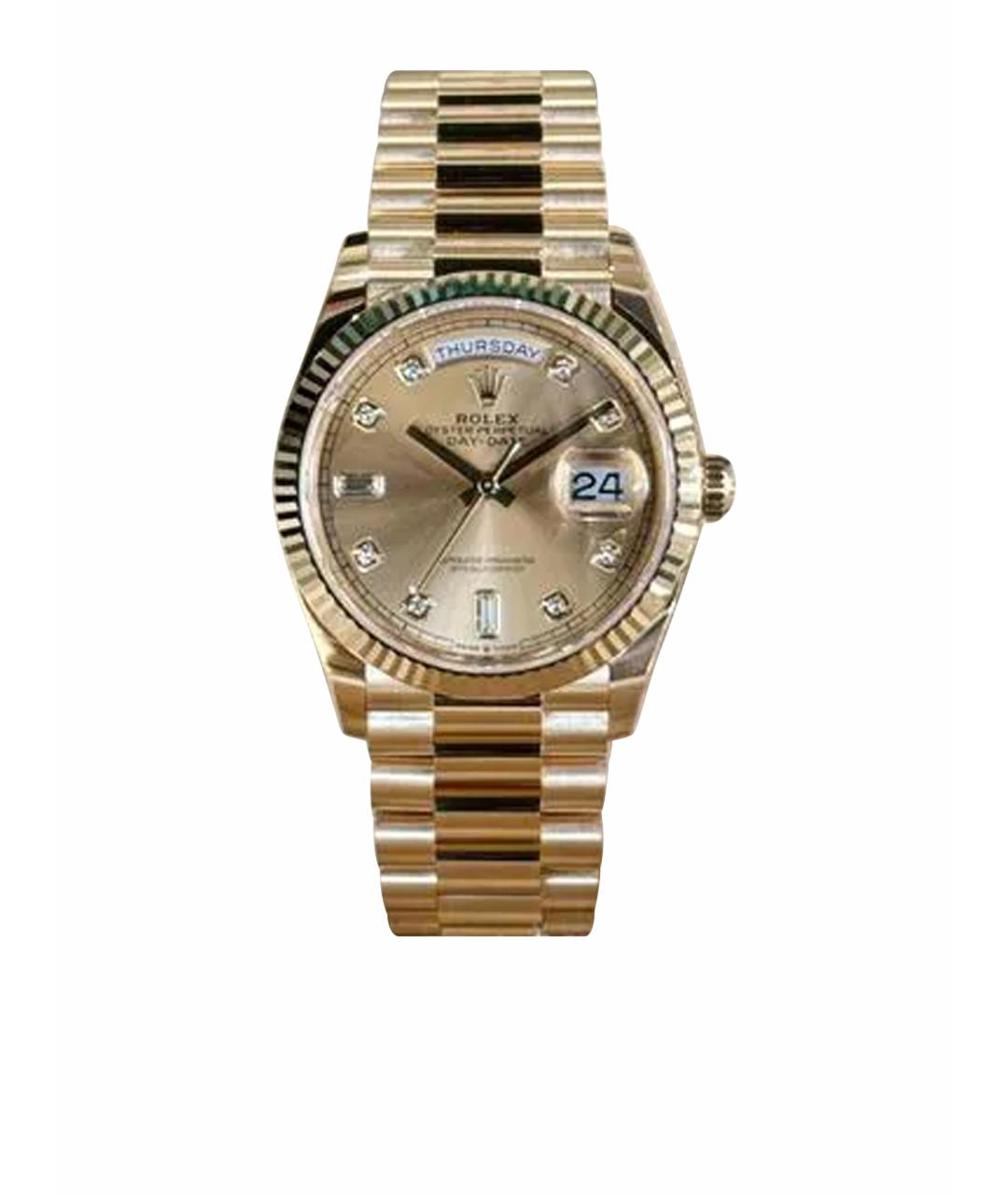 ROLEX Золотые часы из желтого золота, фото 1