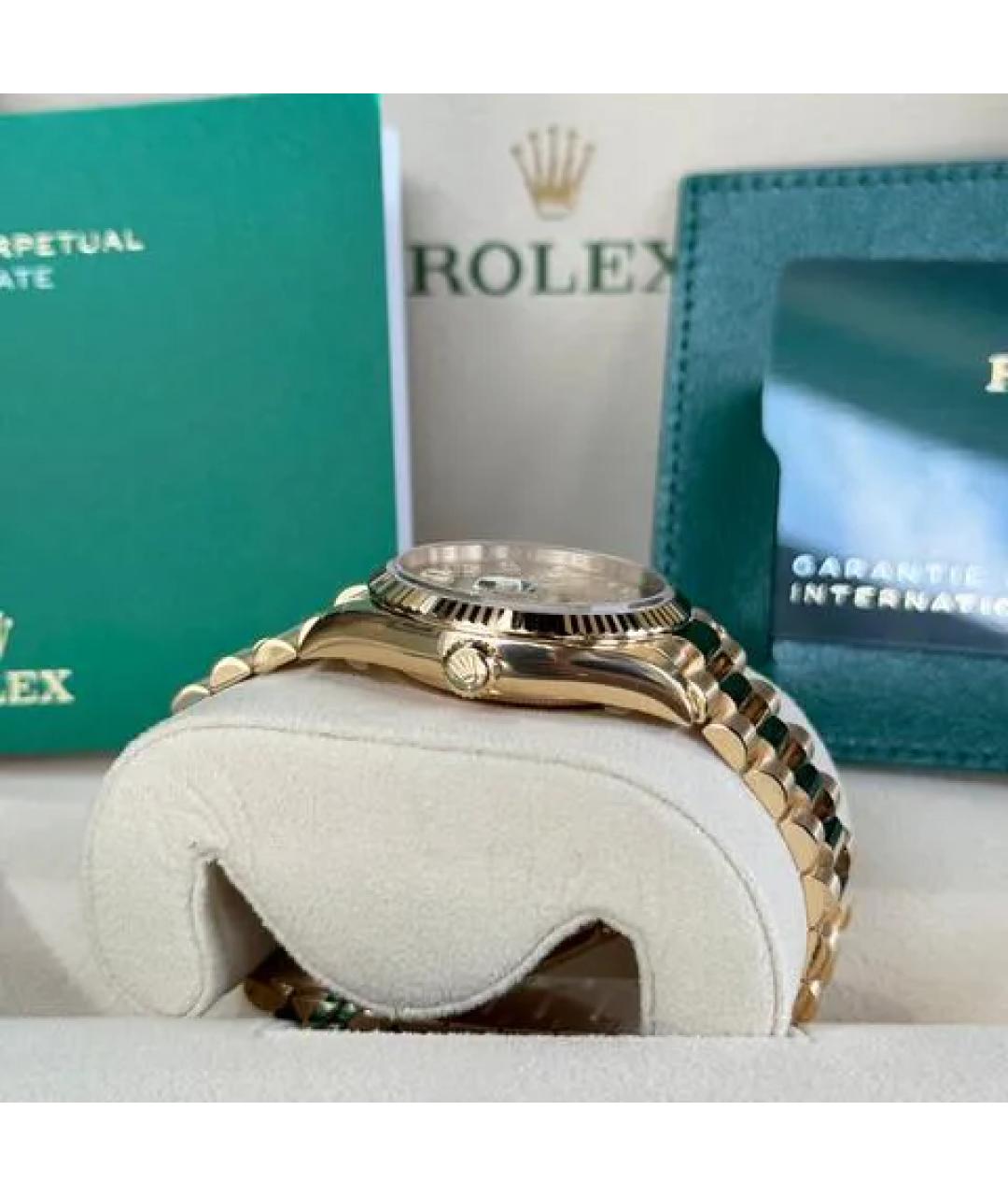 ROLEX Золотые часы из желтого золота, фото 4