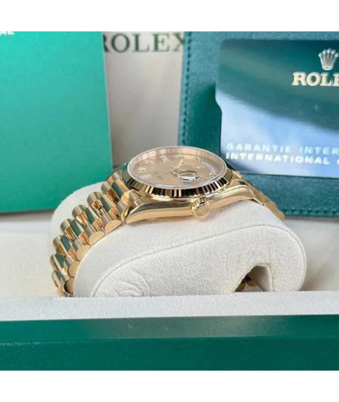 ROLEX Золотые часы из желтого золота, фото 5