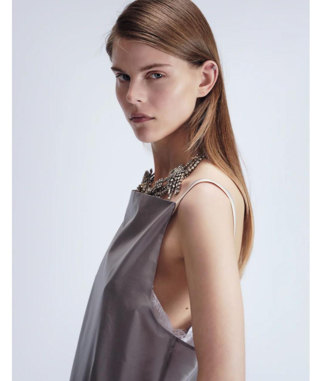Carven Серое платье, фото 3