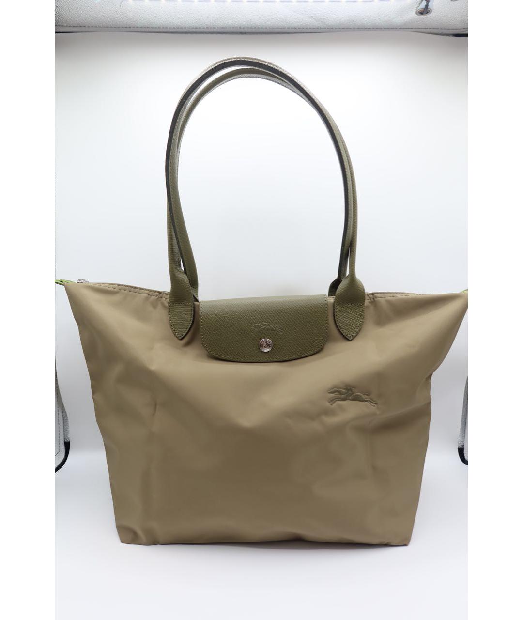 LONGCHAMP Хаки сумка тоут, фото 6