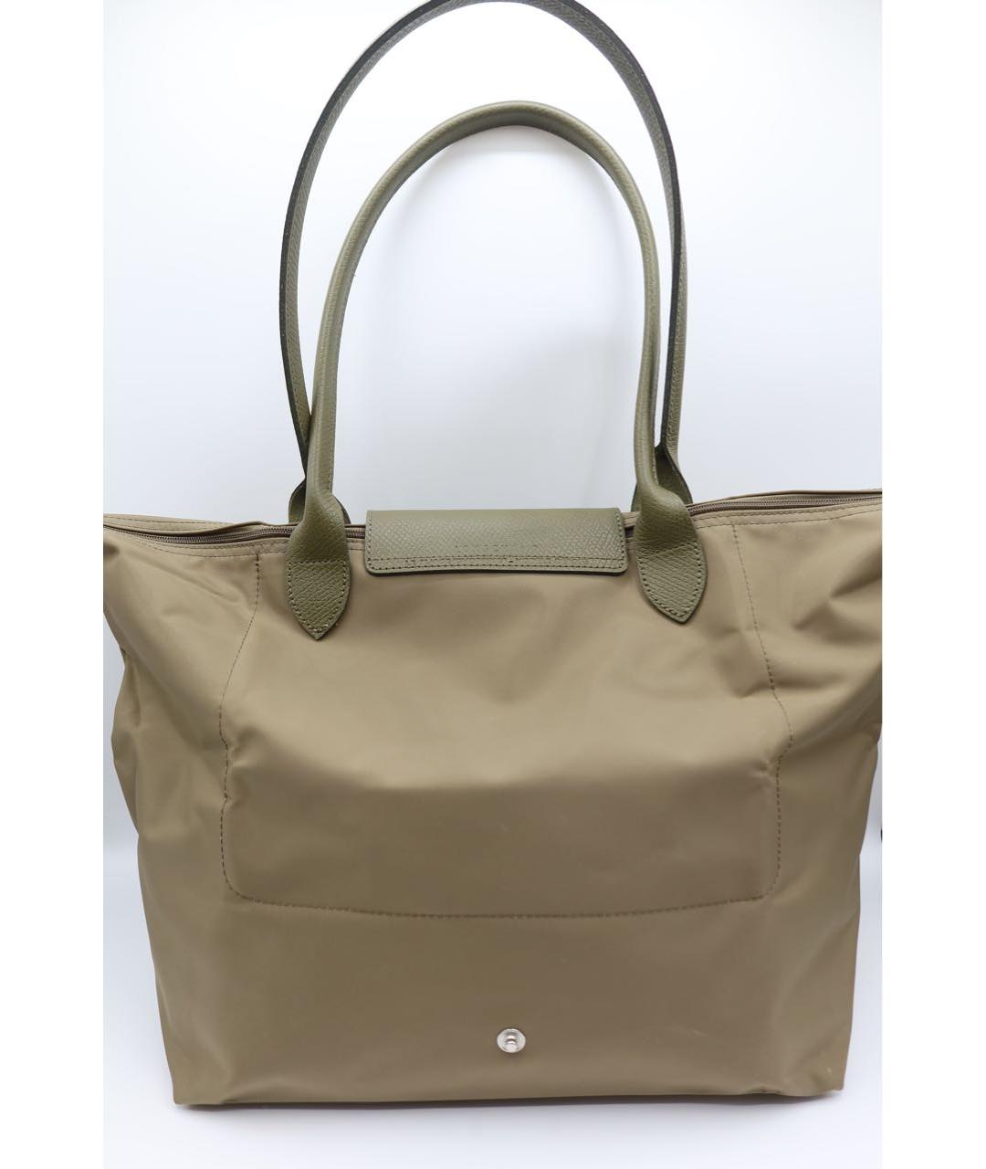 LONGCHAMP Хаки сумка тоут, фото 4