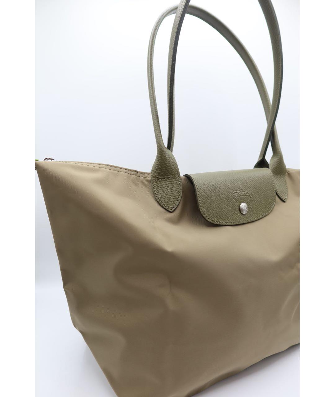 LONGCHAMP Хаки сумка тоут, фото 3