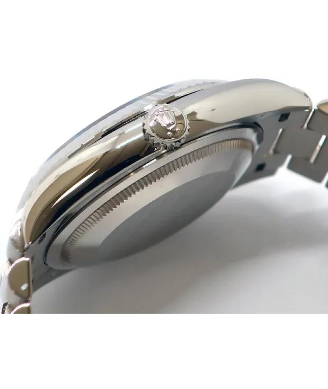 ROLEX Синие часы из белого золота, фото 4