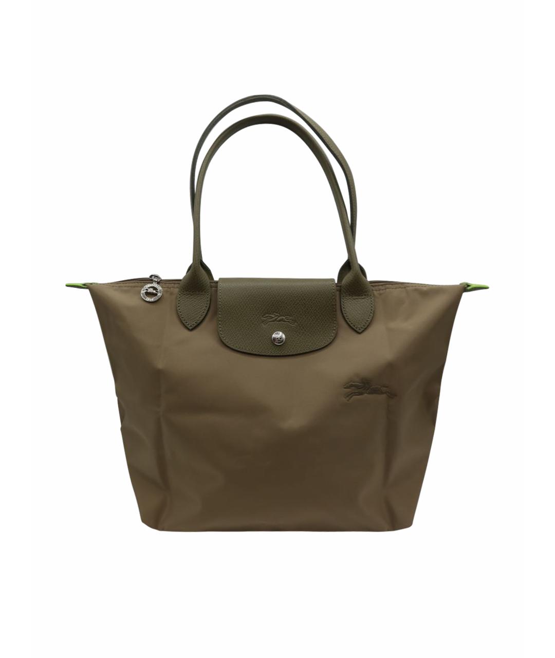 LONGCHAMP Хаки сумка тоут, фото 1