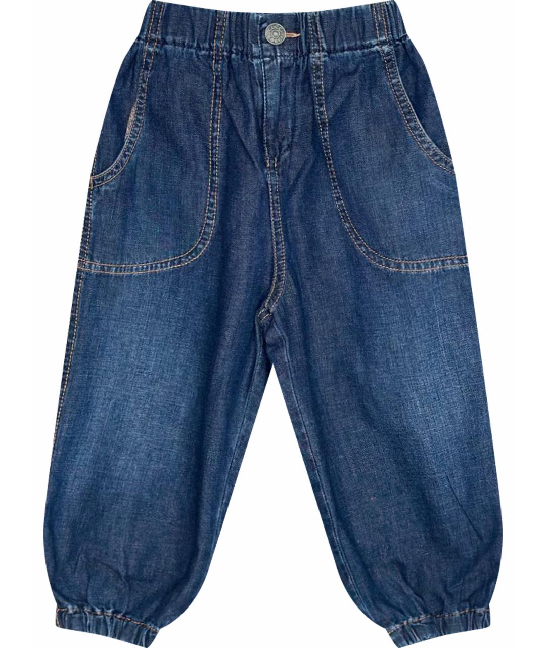 GUCCI KIDS Синие хлопковые детские джинсы, фото 1