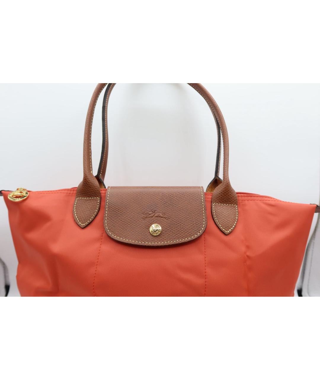 LONGCHAMP Красная сумка тоут, фото 2