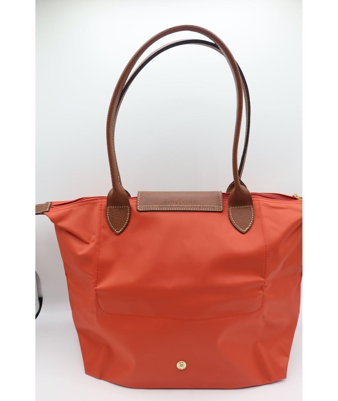 LONGCHAMP Красная сумка тоут, фото 4