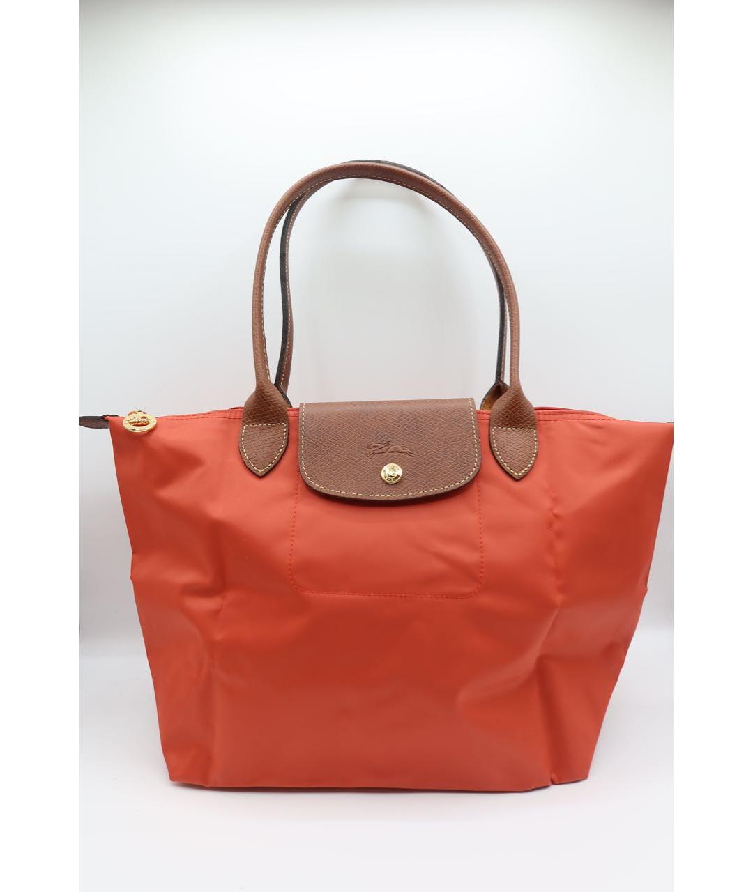 LONGCHAMP Красная сумка тоут, фото 6
