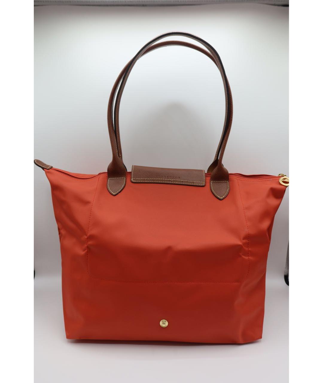 LONGCHAMP Красная сумка тоут, фото 4