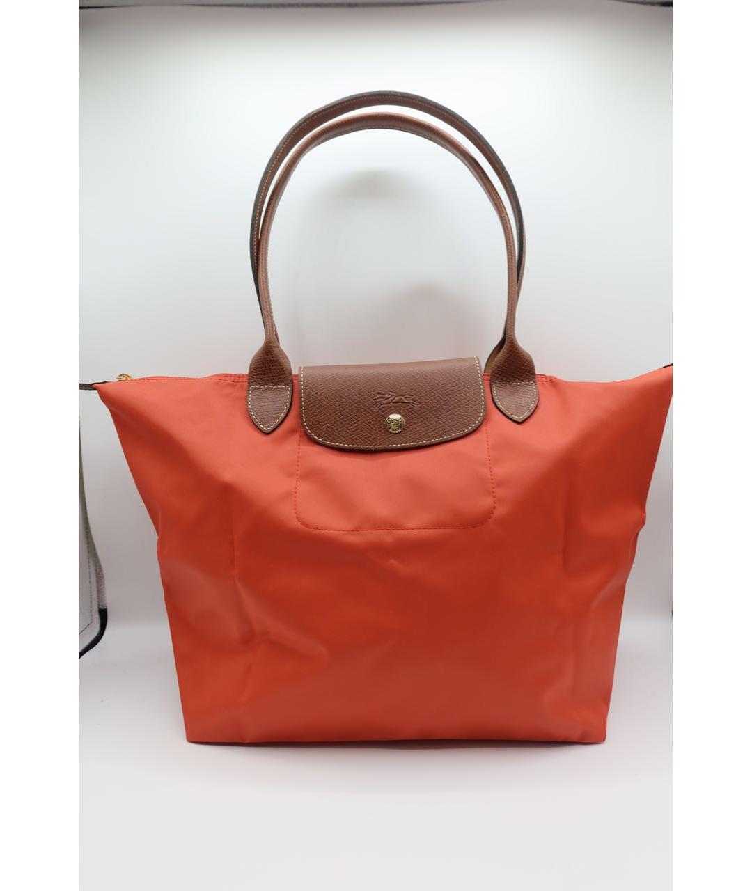 LONGCHAMP Красная сумка тоут, фото 6