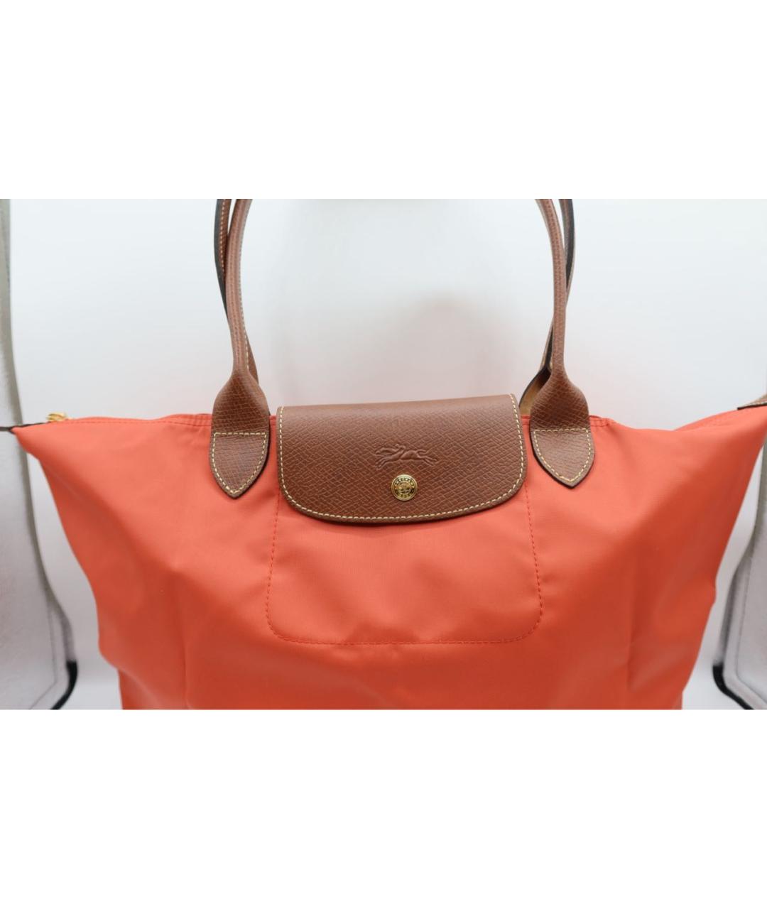 LONGCHAMP Красная сумка тоут, фото 2