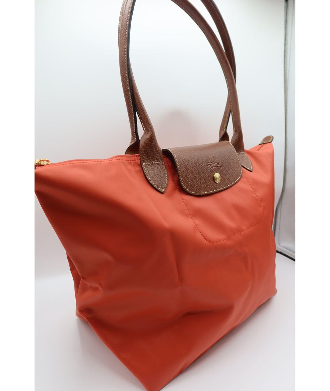 LONGCHAMP Красная сумка тоут, фото 3