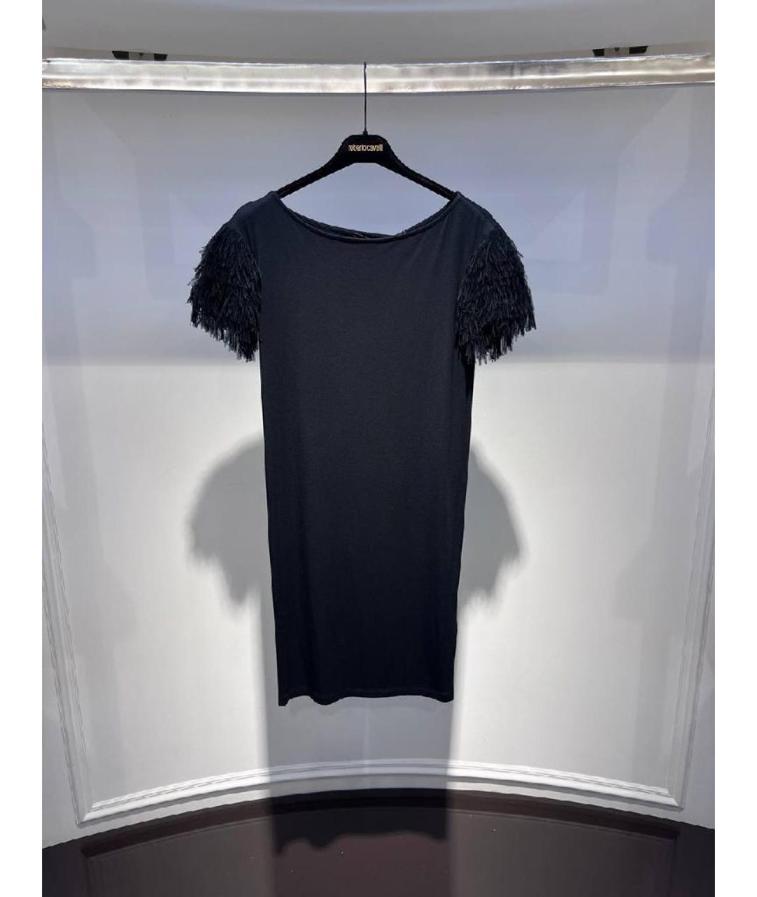 ROBERTO CAVALLI Черное платье, фото 3