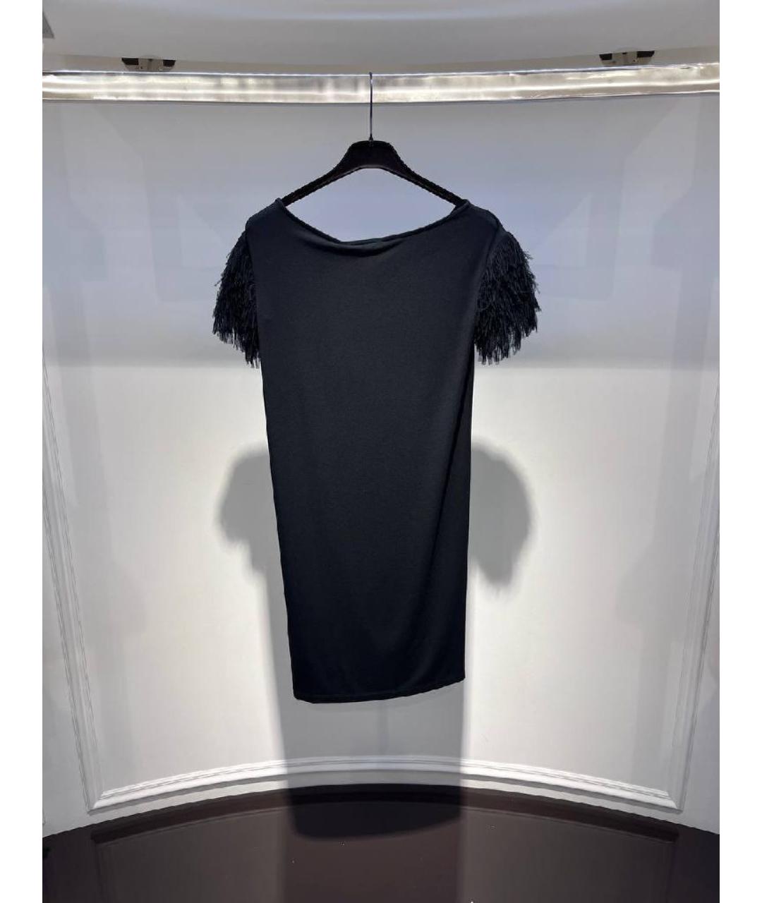 ROBERTO CAVALLI Черное платье, фото 2