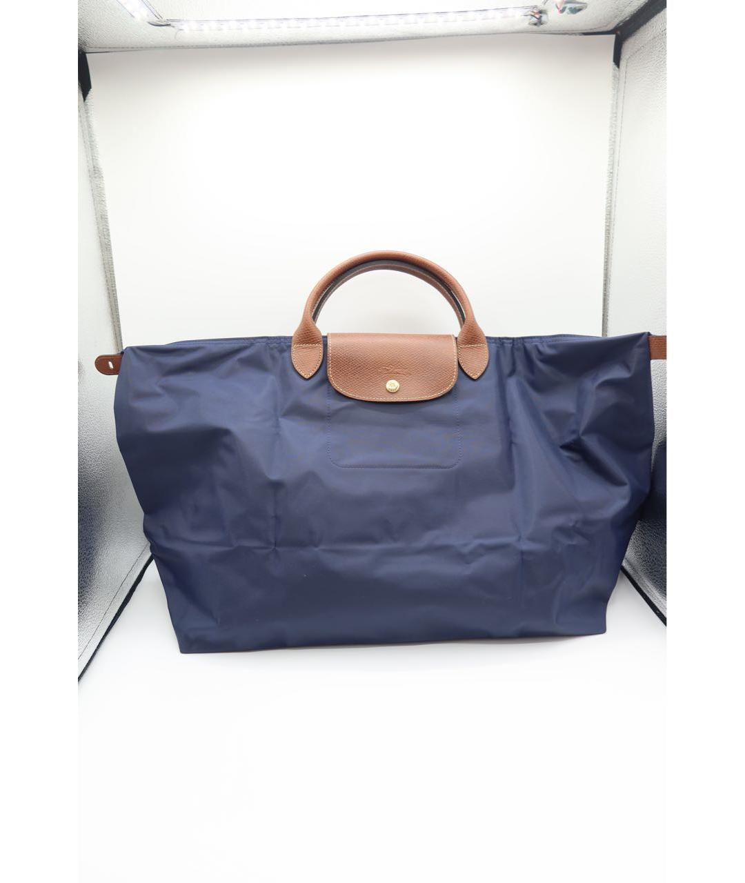 LONGCHAMP Синяя дорожная/спортивная сумка, фото 6