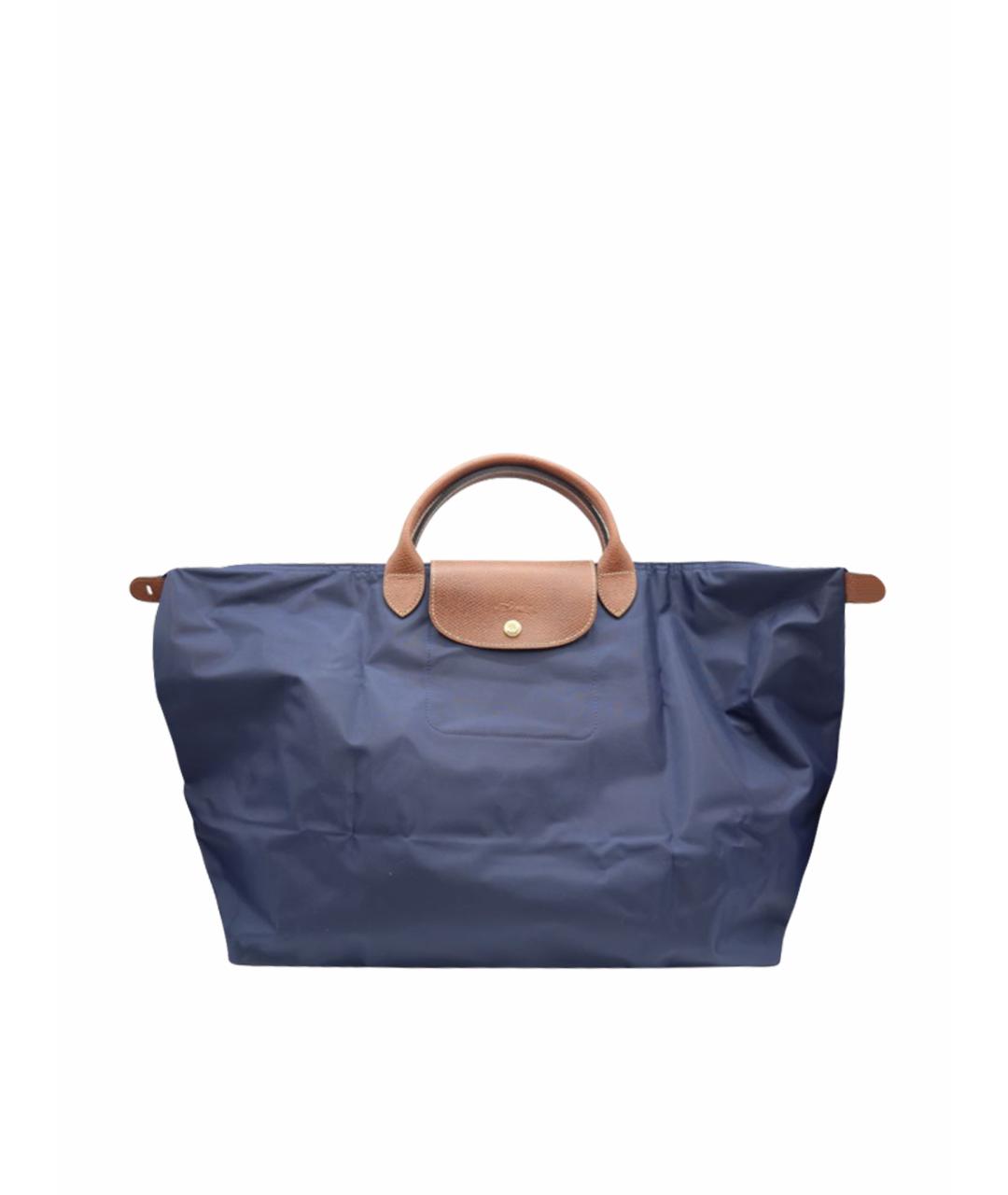 LONGCHAMP Синяя дорожная/спортивная сумка, фото 1