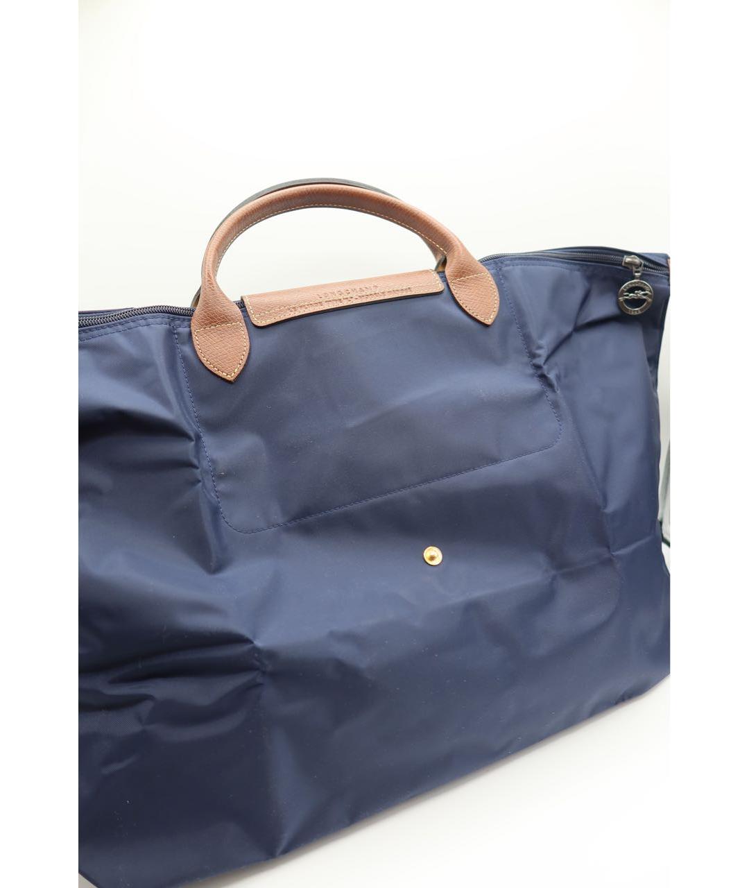 LONGCHAMP Синяя дорожная/спортивная сумка, фото 4