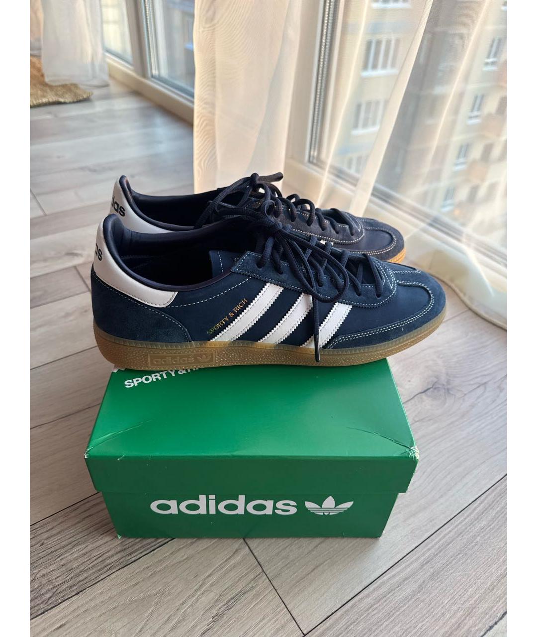 ADIDAS Темно-синие низкие кроссовки / кеды, фото 6