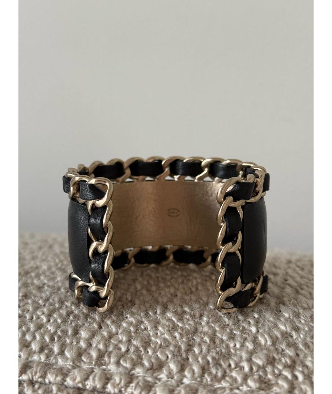 CHANEL Черный браслет, фото 5